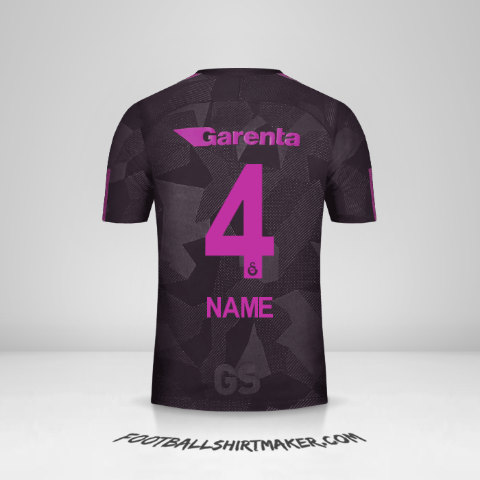 Trikot Galatasaray SK 2017/18 Dritte -  name - 4
