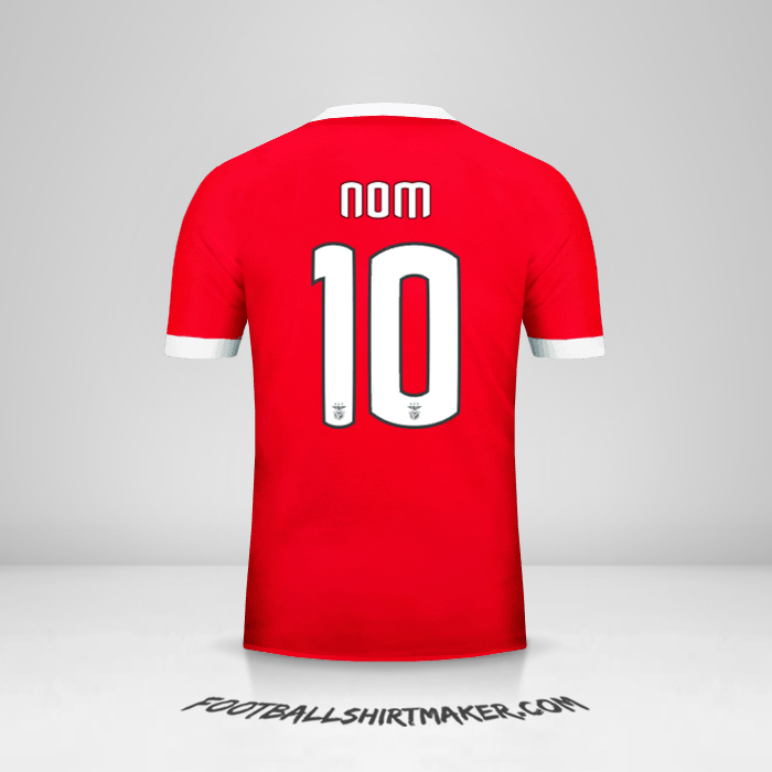Maillot SL Benfica Cup 2017/18 -  nom - 10