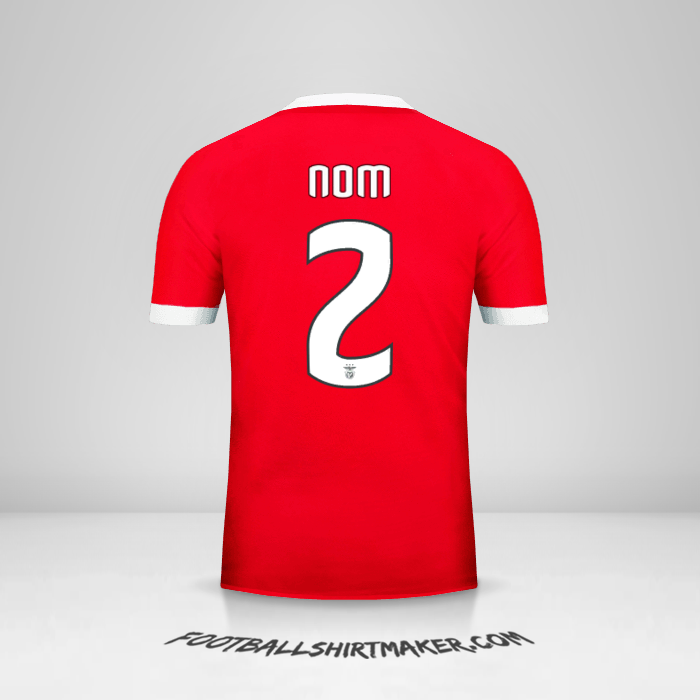 Maillot SL Benfica Cup 2017/18 -  nom - 2