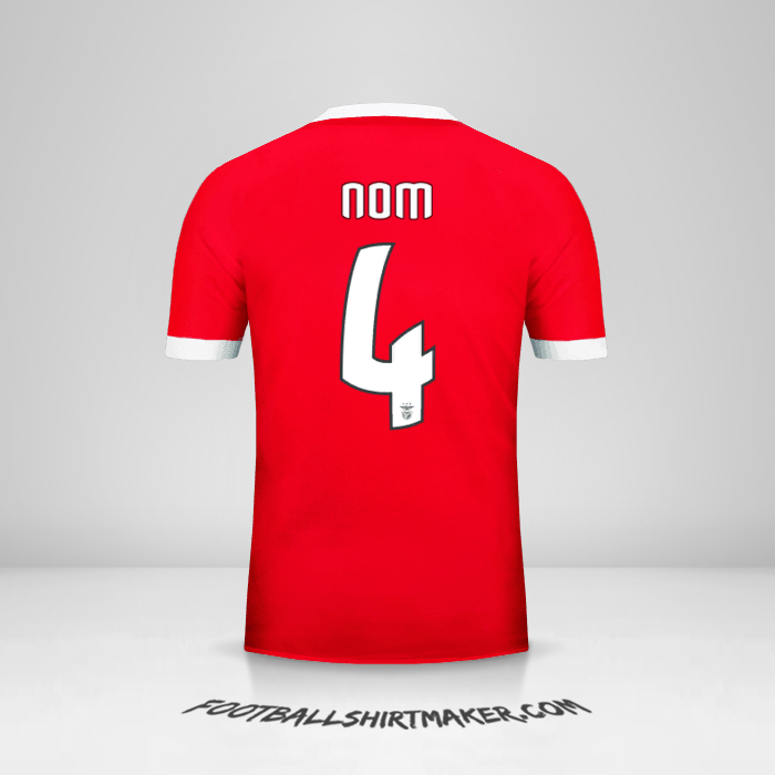 Maillot SL Benfica Cup 2017/18 -  nom - 4