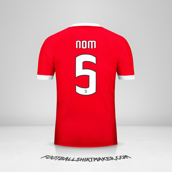 Maillot SL Benfica Cup 2017/18 -  nom - 5