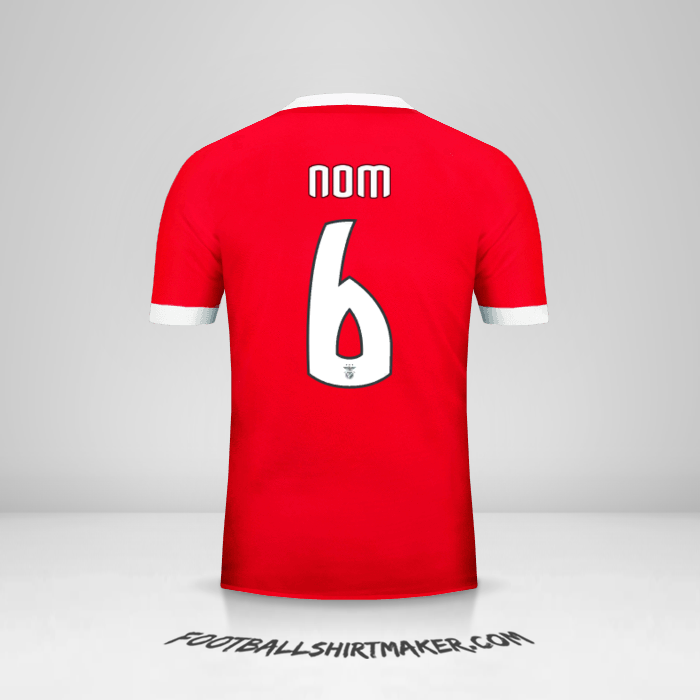Maillot SL Benfica Cup 2017/18 -  nom - 6
