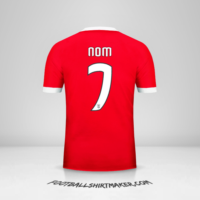 Maillot SL Benfica Cup 2017/18 -  nom - 7