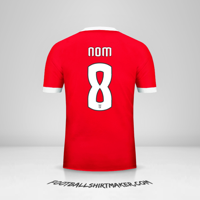 Maillot SL Benfica Cup 2017/18 -  nom - 8