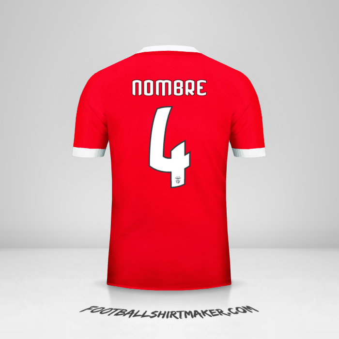 Jersey SL Benfica Cup 2017/18 -  nombre - 4