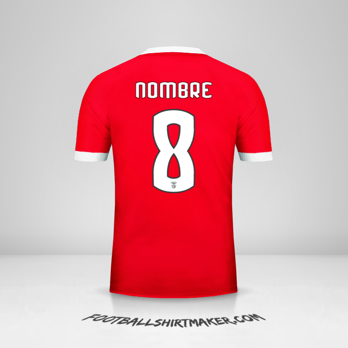 Jersey SL Benfica Cup 2017/18 -  nombre - 8