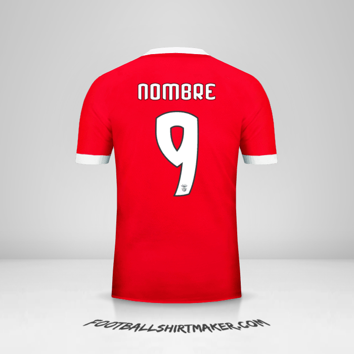 Jersey SL Benfica Cup 2017/18 -  nombre - 9