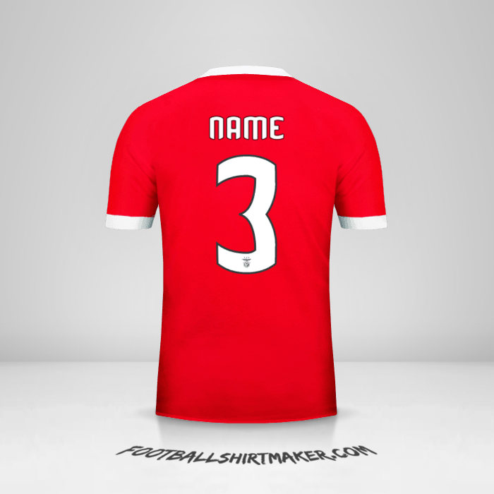 Shirt SL Benfica Cup 2017/18 -  name - 3
