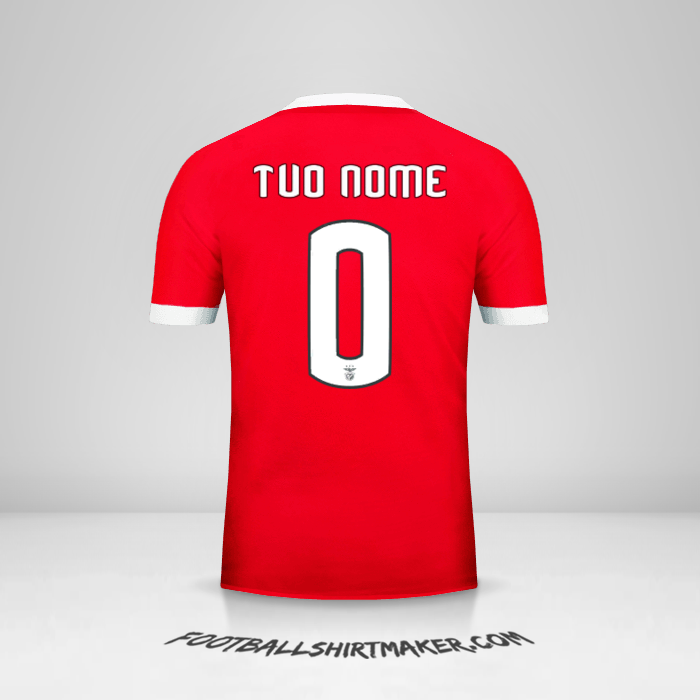Maglia SL Benfica Cup 2017/18 -  tuo nome - 0