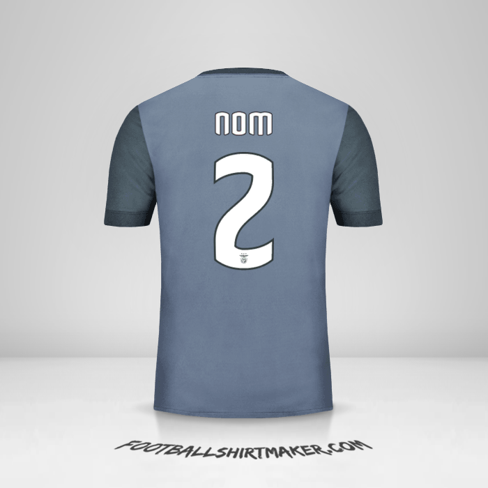 Maillot SL Benfica Cup 2017/18 Extérieur -  nom - 2