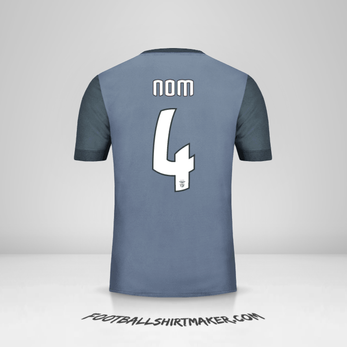 Maillot SL Benfica Cup 2017/18 Extérieur -  nom - 4