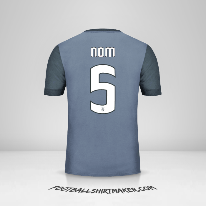 Maillot SL Benfica Cup 2017/18 Extérieur -  nom - 5