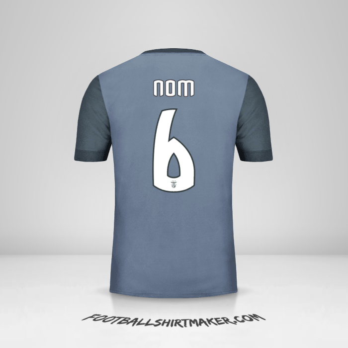 Maillot SL Benfica Cup 2017/18 Extérieur -  nom - 6