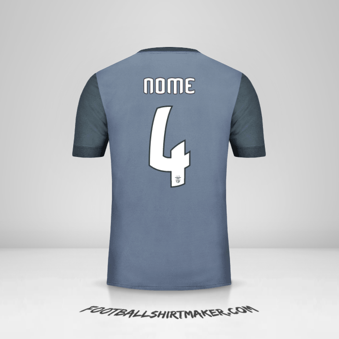 Camisola SL Benfica Cup 2017/18 Alternativa -  nome - 4
