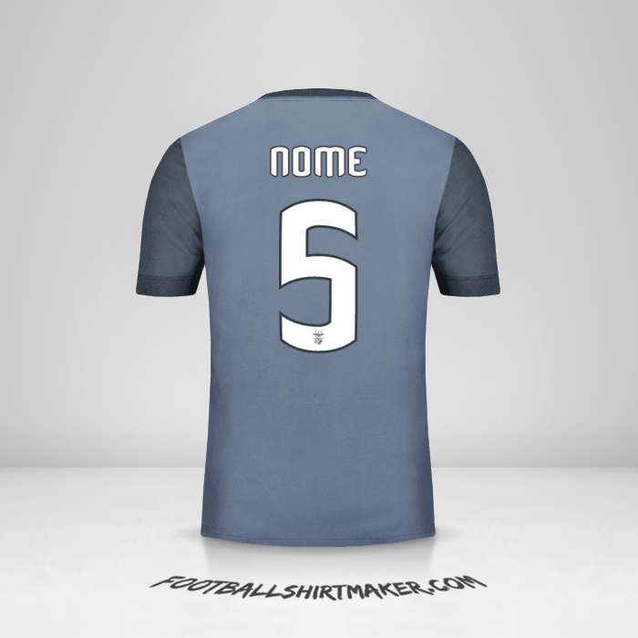 Camisola SL Benfica Cup 2017/18 Alternativa -  nome - 5
