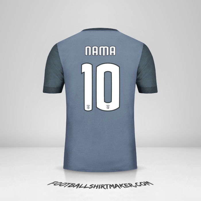 Jersey SL Benfica Cup 2017/18 Alternatif -  nama - 10