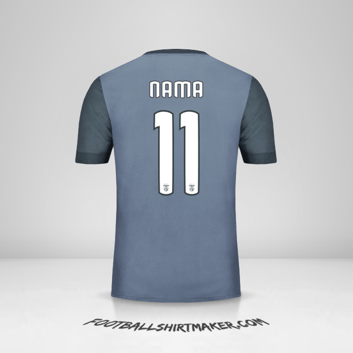 Jersey SL Benfica Cup 2017/18 Alternatif -  nama - 11
