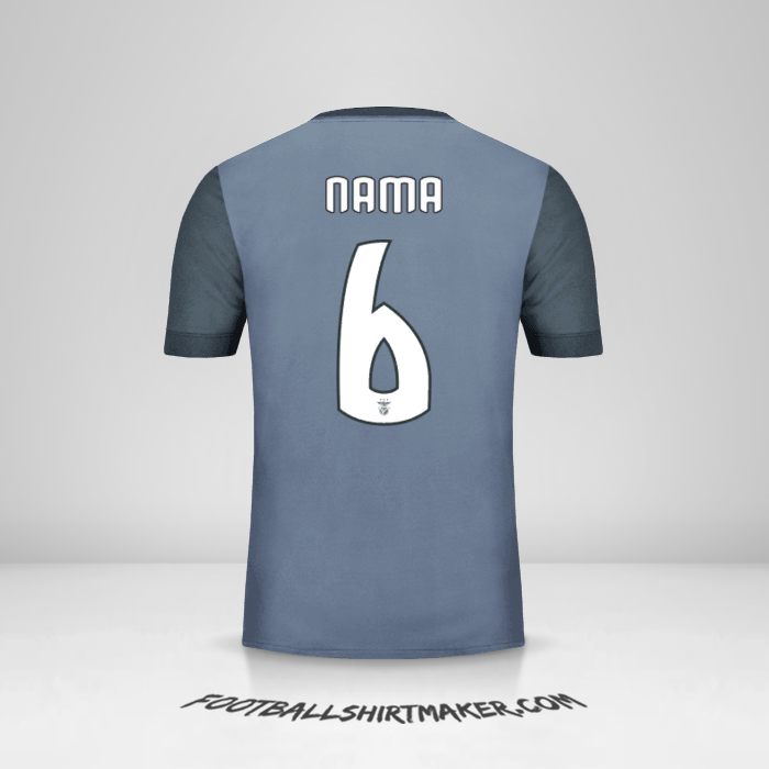 Jersey SL Benfica Cup 2017/18 Alternatif -  nama - 6