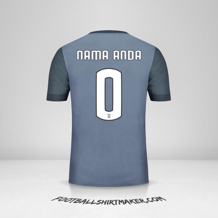 Jersey SL Benfica Cup 2017/18 II -  nama anda - 0