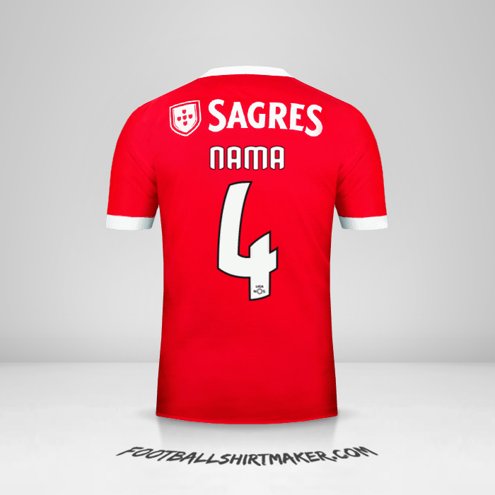 Jersey SL Benfica 2017/18 -  nama - 4