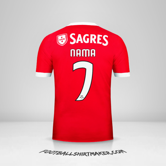 Jersey SL Benfica 2017/18 -  nama - 7