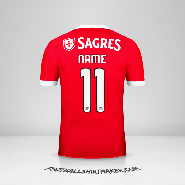 Shirt SL Benfica 2017/18 -  name - 11