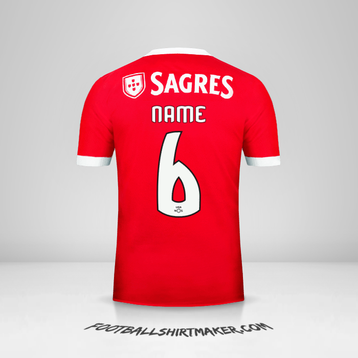 Shirt SL Benfica 2017/18 -  name - 6