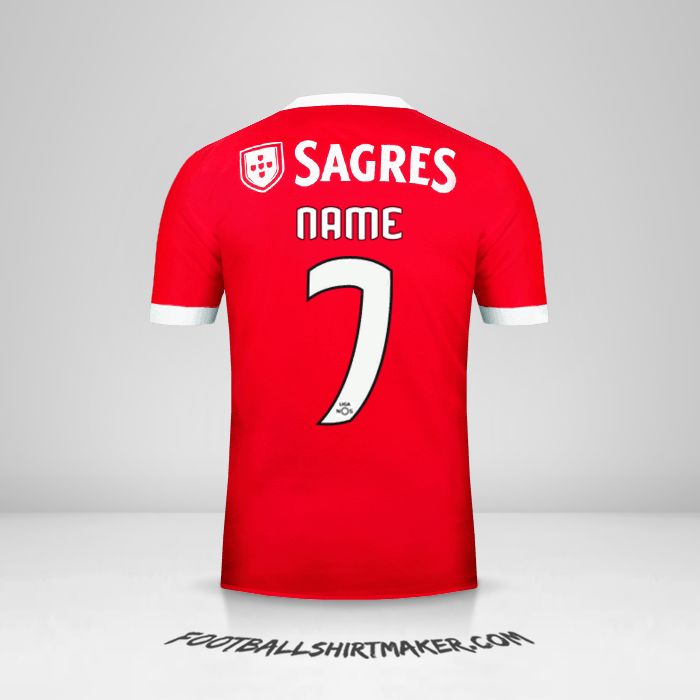 Shirt SL Benfica 2017/18 -  name - 7