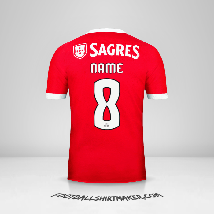 Shirt SL Benfica 2017/18 -  name - 8
