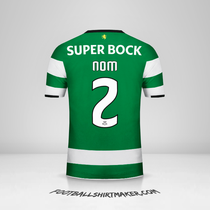 Maillot Sporting Clube 2017/18 -  nom - 2