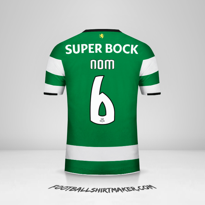 Maillot Sporting Clube 2017/18 -  nom - 6
