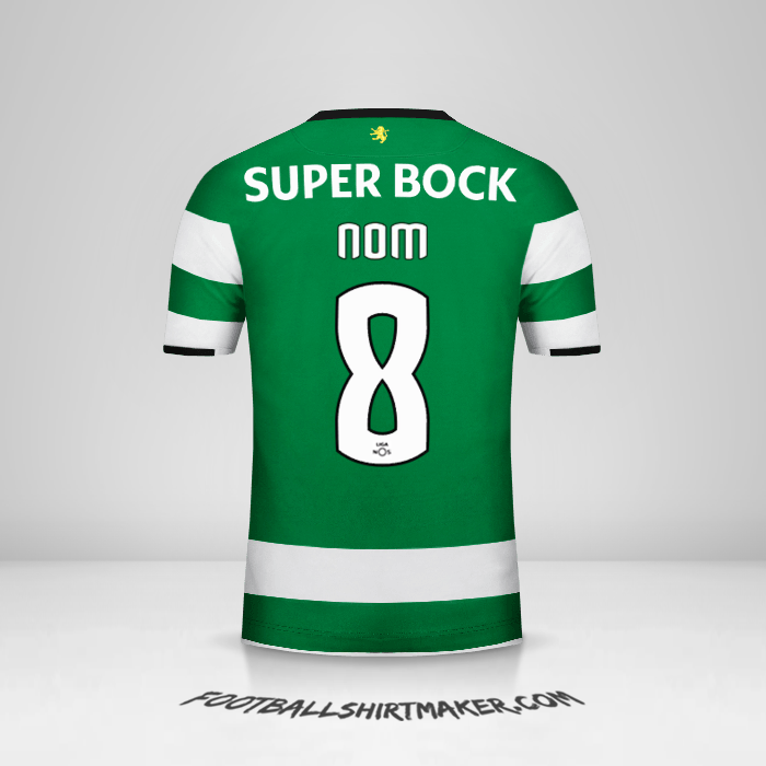 Maillot Sporting Clube 2017/18 -  nom - 8