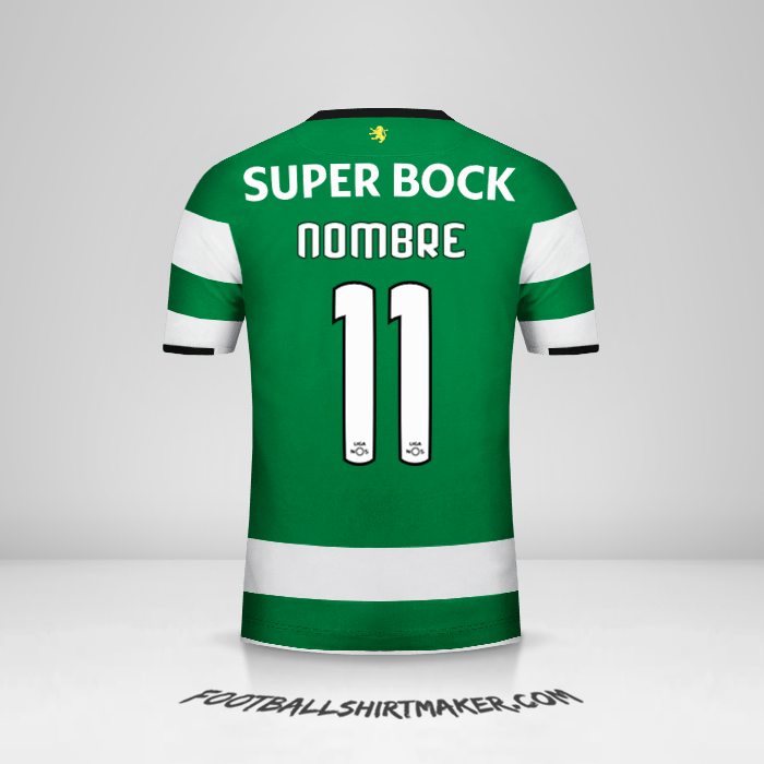 Jersey Sporting Clube 2017/18 -  nombre - 11