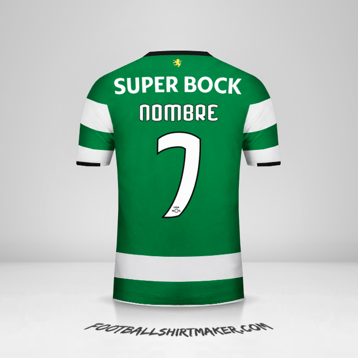 Jersey Sporting Clube 2017/18 -  nombre - 7