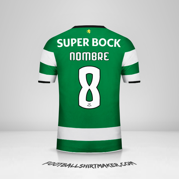 Camiseta Sporting Clube 2017/18 -  nombre - 8
