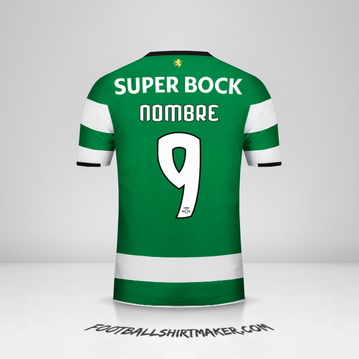 Jersey Sporting Clube 2017/18 -  nombre - 9