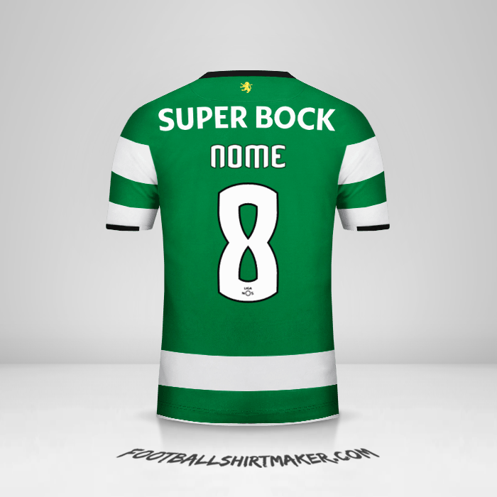 Camisa Sporting Clube 2017/18 -  nome - 8