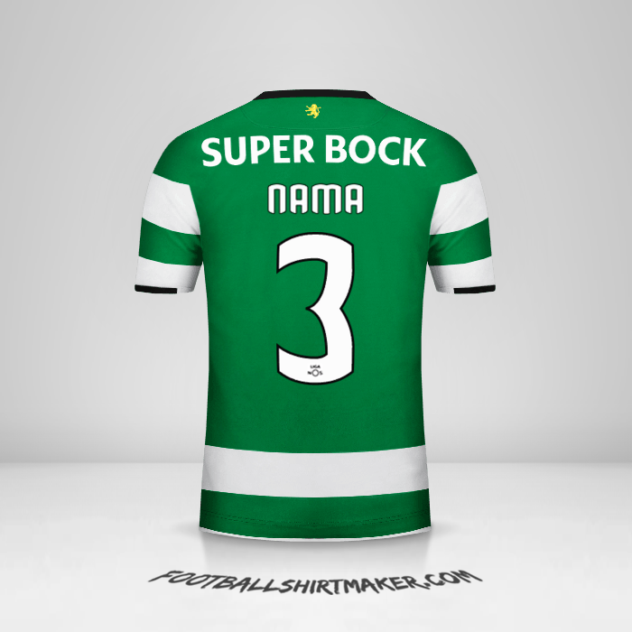 Jersey Sporting Clube 2017/18 -  nama - 3