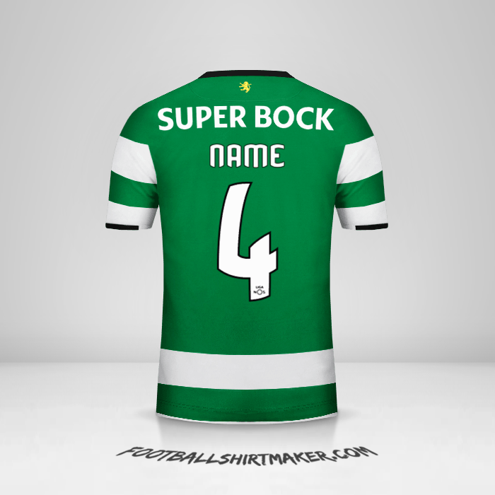 Shirt Sporting Clube 2017/18 -  name - 4