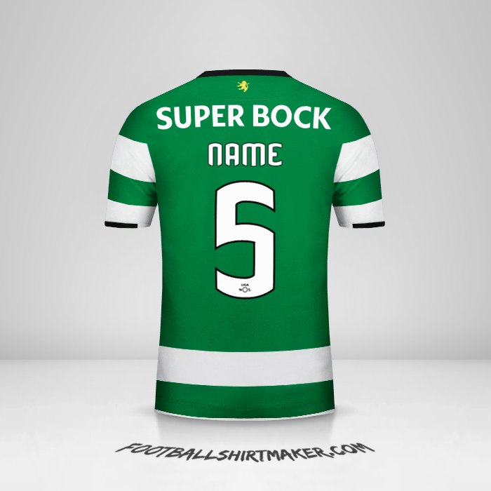 Shirt Sporting Clube 2017/18 -  name - 5