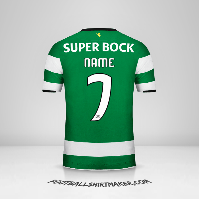 Shirt Sporting Clube 2017/18 -  name - 7