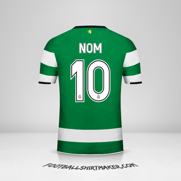 Maillot Sporting Clube Cup 2017/18 -  nom - 10