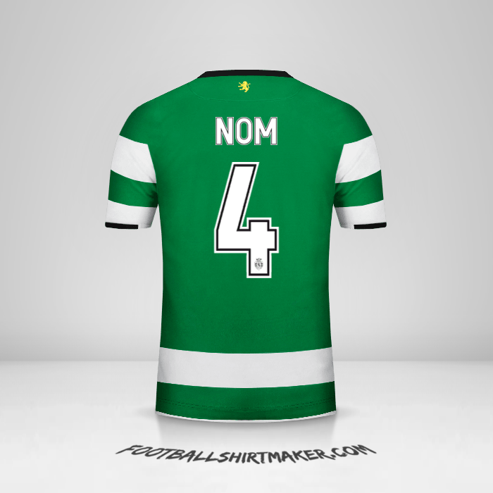 Maillot Sporting Clube Cup 2017/18 -  nom - 4