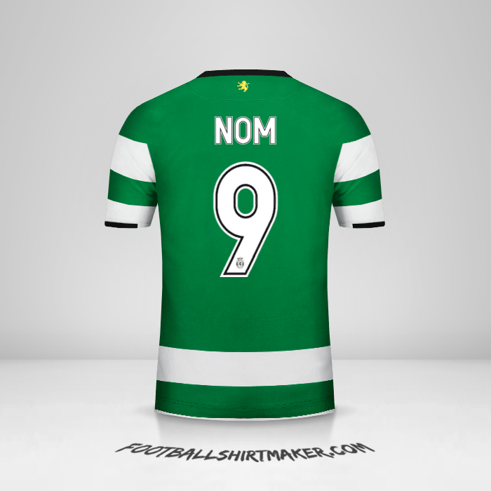 Maillot Sporting Clube Cup 2017/18 -  nom - 9