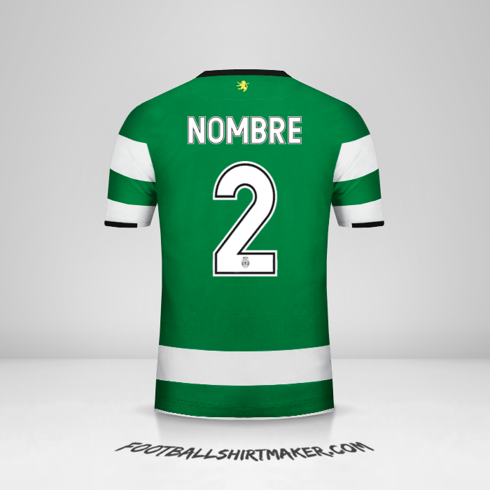 Jersey Sporting Clube Cup 2017/18 -  nombre - 2