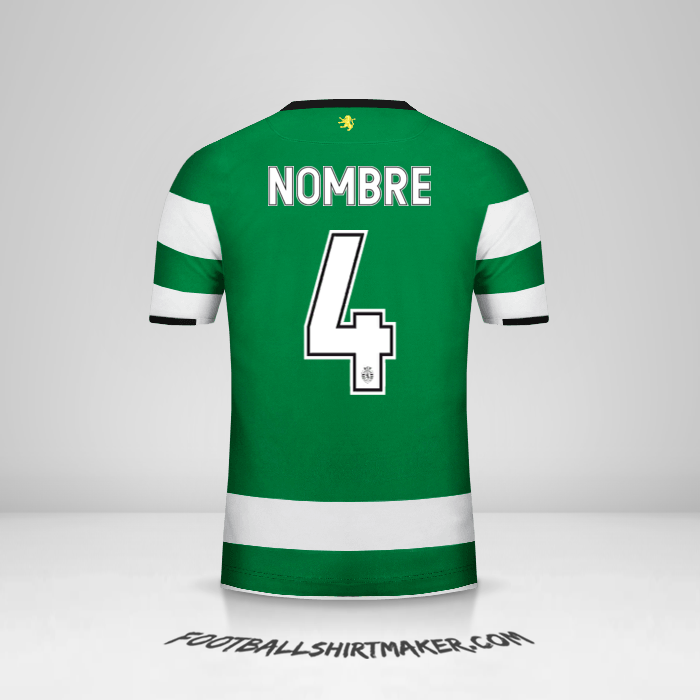 Jersey Sporting Clube Cup 2017/18 -  nombre - 4