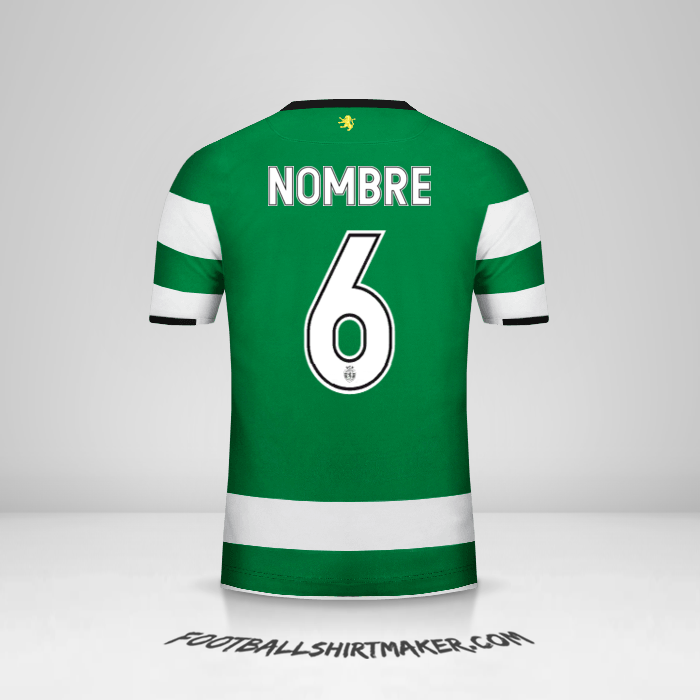 Jersey Sporting Clube Cup 2017/18 -  nombre - 6