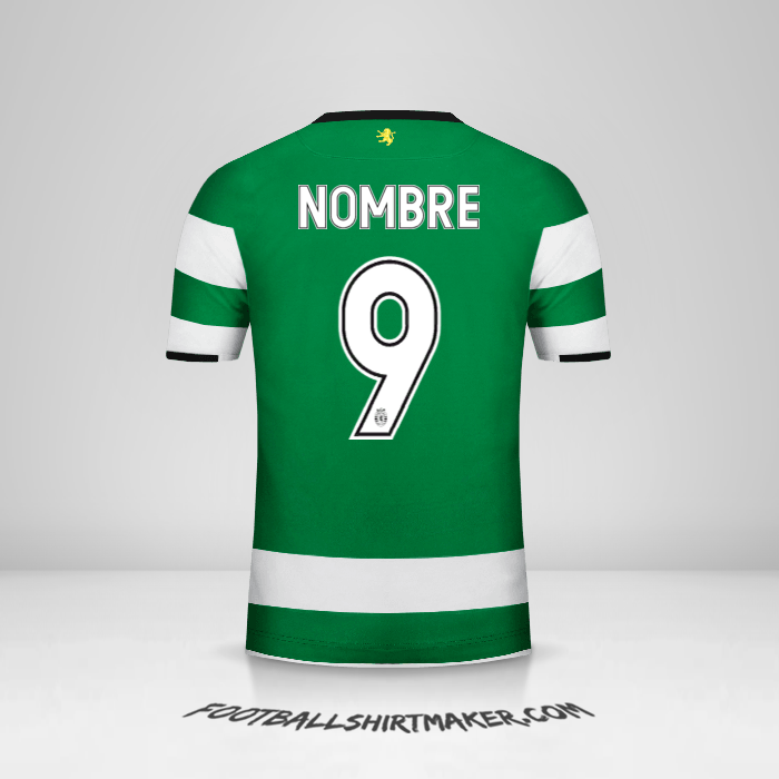 Jersey Sporting Clube Cup 2017/18 -  nombre - 9