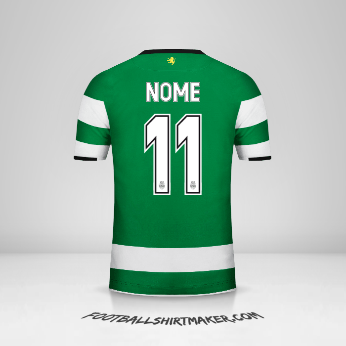 Camisa Sporting Clube Cup 2017/18 -  nome - 11