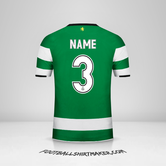 Shirt Sporting Clube Cup 2017/18 -  name - 3